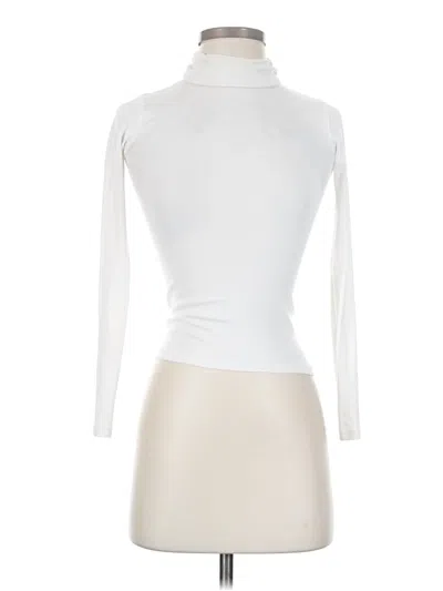 Pre-owned Everlane Long Sleeve Top Ivory Turtleneck Tops