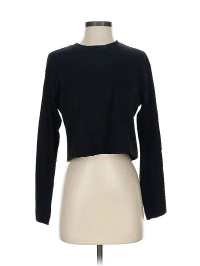 Pre-owned Everlane Long Sleeve T-shirt In Black