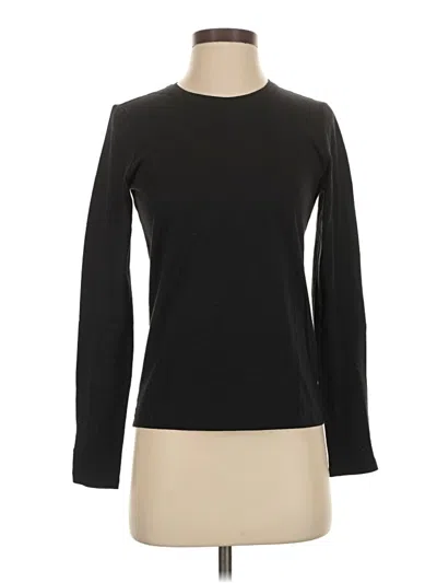 Pre-owned Everlane Long Sleeve T-shirt In Black