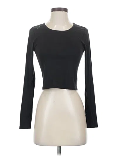 Pre-owned Everlane Long Sleeve T-shirt In Black