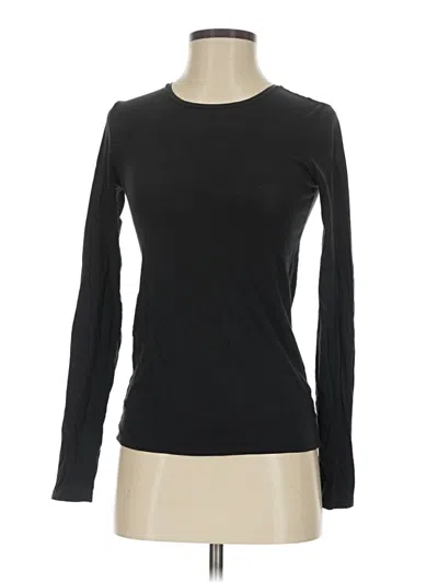 Pre-owned Everlane Long Sleeve T-shirt In Black