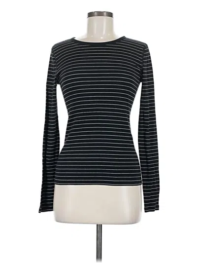 Pre-owned Everlane Long Sleeve T-shirt In Black