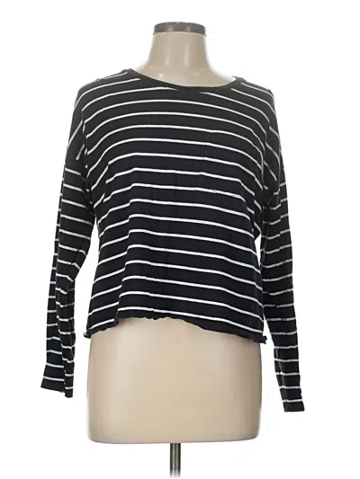 Pre-owned Everlane Long Sleeve T-shirt In Black