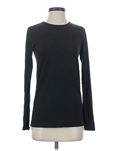 Pre-owned Everlane Long Sleeve T-shirt In Black