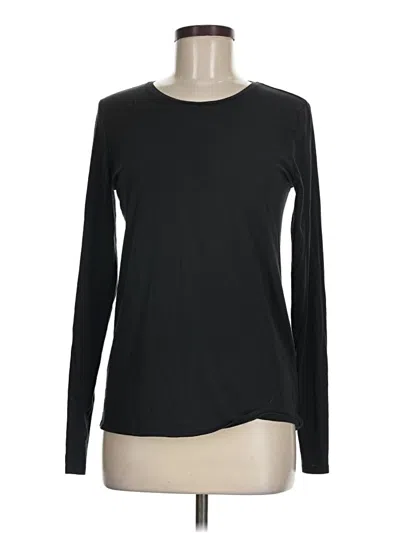 Pre-owned Everlane Long Sleeve T-shirt In Black