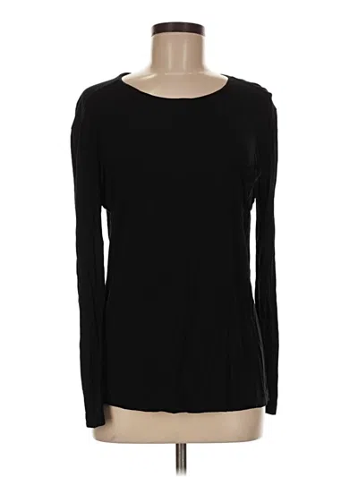 Pre-owned Everlane Long Sleeve T-shirt In Black