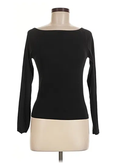 Pre-owned Everlane Long Sleeve T-shirt In Black