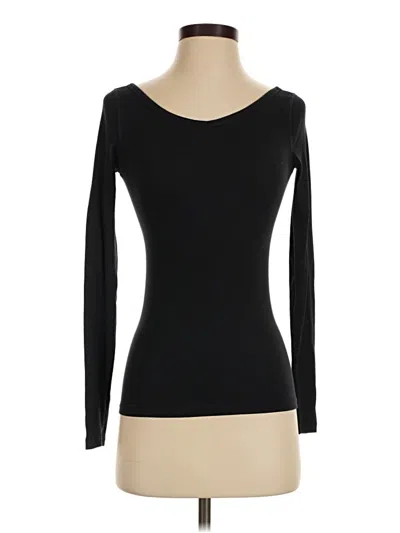Pre-owned Everlane Long Sleeve T-shirt In Black