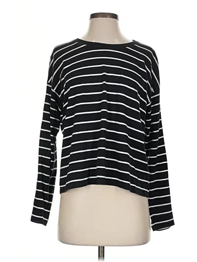 Pre-owned Everlane Long Sleeve T-shirt In Black