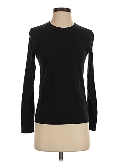 Pre-owned Everlane Long Sleeve T-shirt In Black