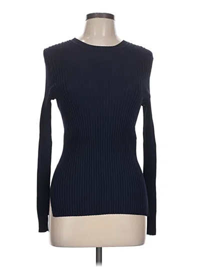 Pre-owned Everlane Long Sleeve T-shirt In Blue