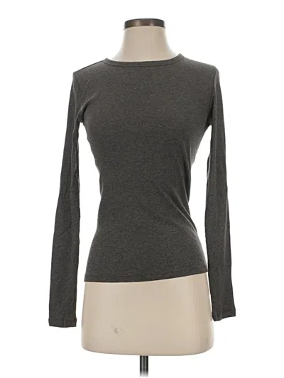 Pre-owned Everlane Long Sleeve T-shirt In Gray