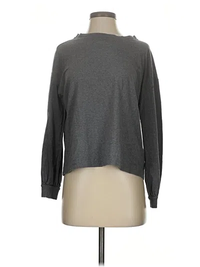 Pre-owned Everlane Long Sleeve T-shirt In Gray