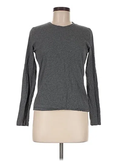 Pre-owned Everlane Long Sleeve T-shirt In Gray