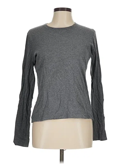 Pre-owned Everlane Long Sleeve T-shirt In Gray
