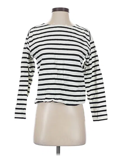 Pre-owned Everlane Long Sleeve T-shirt In Silver