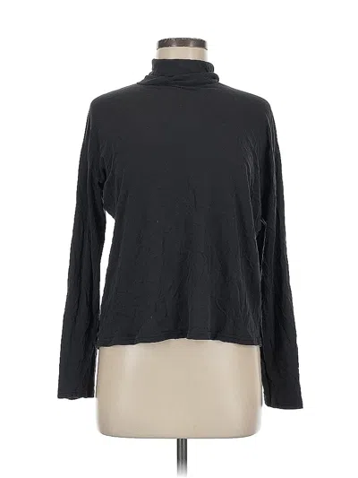 Pre-owned Everlane Long Sleeve Turtleneck In Black