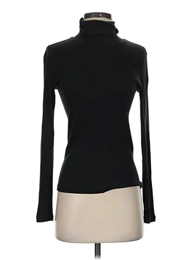 Pre-owned Everlane Long Sleeve Turtleneck In Black