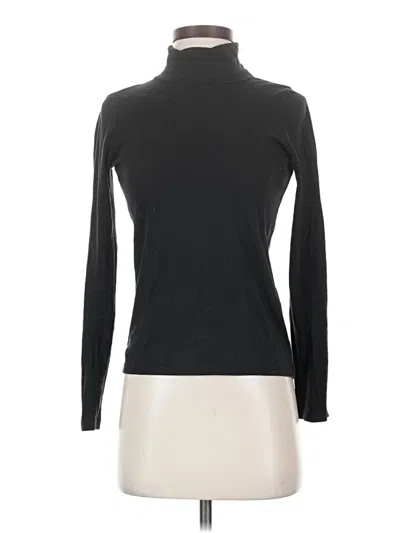 Pre-owned Everlane Long Sleeve Turtleneck In Black