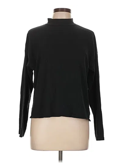 Pre-owned Everlane Long Sleeve Turtleneck In Black