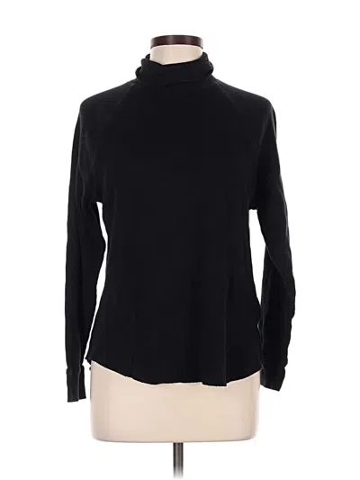 Pre-owned Everlane Long Sleeve Turtleneck In Black
