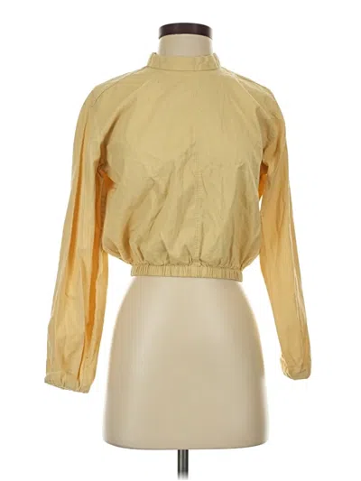 Pre-owned Everlane Long Sleeve Turtleneck In Gold