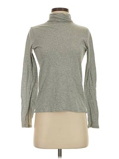 Pre-owned Everlane Long Sleeve Turtleneck In Gray