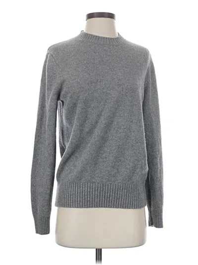 Pre-owned Everlane Long Sleeve Turtleneck In Gray