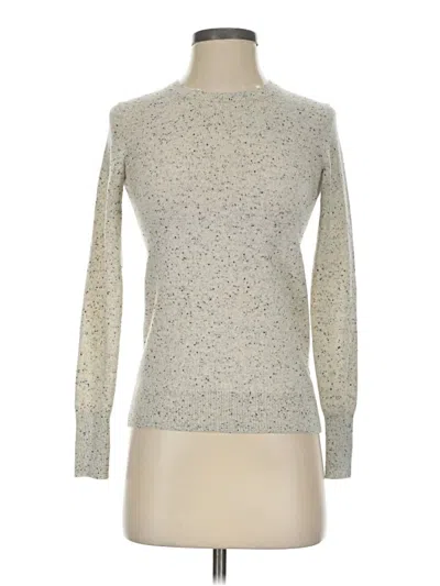 Pre-owned Everlane Long Sleeve Turtleneck In Silver
