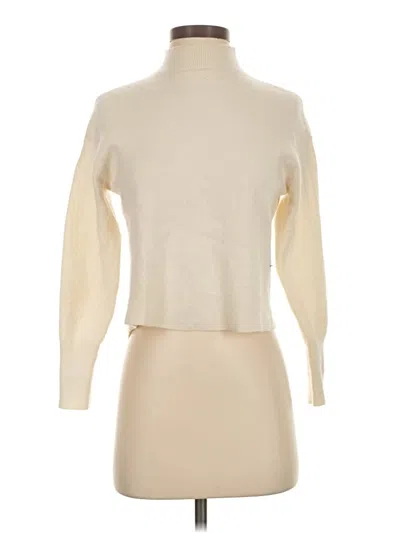 Pre-owned Everlane Long Sleeve Turtleneck In White