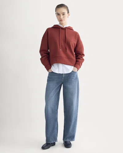 Everlane Loose Curve Jean In Ocean In Brown