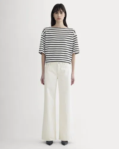 Everlane Low-key Jean In Bone In Multi