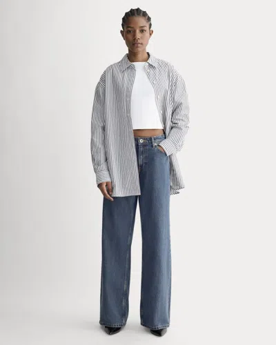Everlane Low-key Jean In Medium Blue