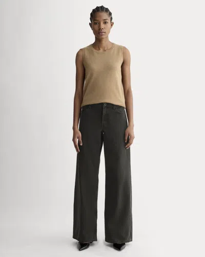 Everlane Low-key Jean In Washed Black