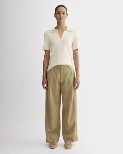 Everlane Low-rise Chino Pant In Ash Brown