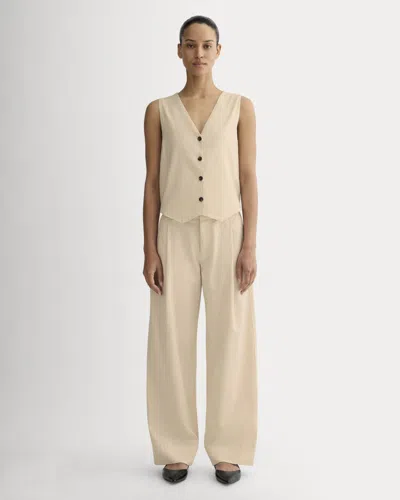 Everlane Low-rise Chino Pant In Heathered Oat In Neutral