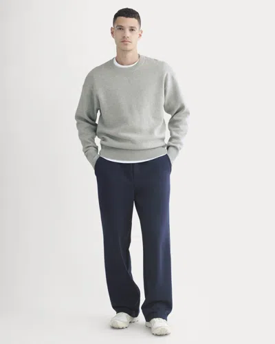 Everlane Luxe Fleece Pull-on Sweatpant In Deep Navy In Blue