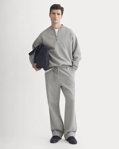 Everlane Luxe Fleece Pull-on Sweatpant In Vintage Heather Grey In Gray