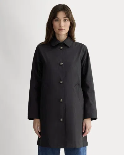 Everlane Mac Coat In Black