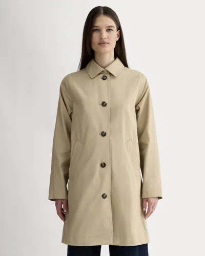 Everlane Mac Coat In Cornstalk In Neutral