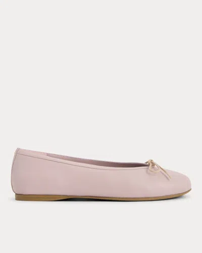 Everlane Made In Italy Ballet Flat In Pale Mauve In Pink