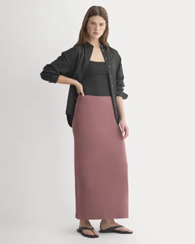 Everlane Maxi Skirt In Brown