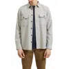 Everlane Men's The Heavyweight Overshirt In Heathered Grey In Gray