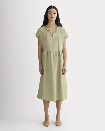 Everlane Midi Dress In Green