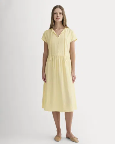 Everlane Midi Dress In Yellow