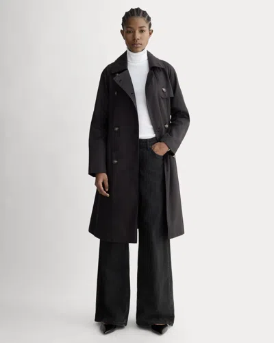 Everlane Modern Trench Coat In Black