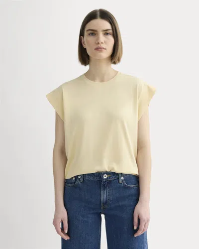 Everlane Muscle Tshirt In Brown