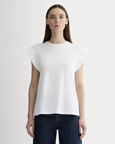 Everlane Muscle Tshirt In White