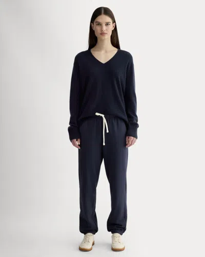 Everlane Off-duty Jogger In Navy In Blue