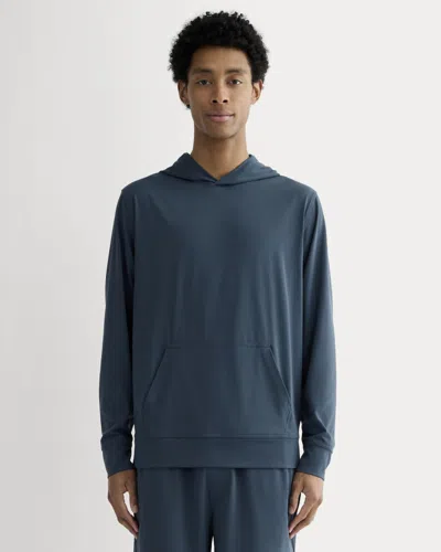 Everlane Off-duty Tech Hoodie In Midnight Navy In Blue